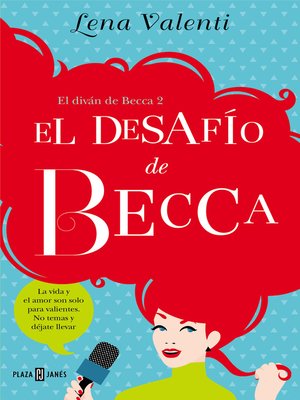 cover image of El desafío de Becca (El diván de Becca 2)